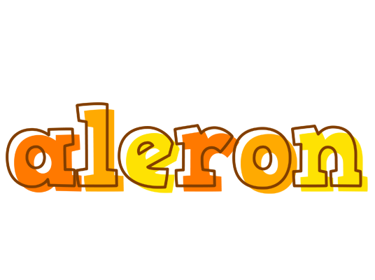 Aleron desert logo