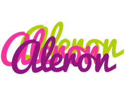 Aleron flowers logo