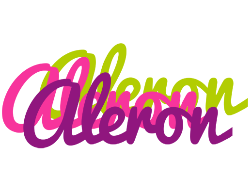 Aleron flowers logo