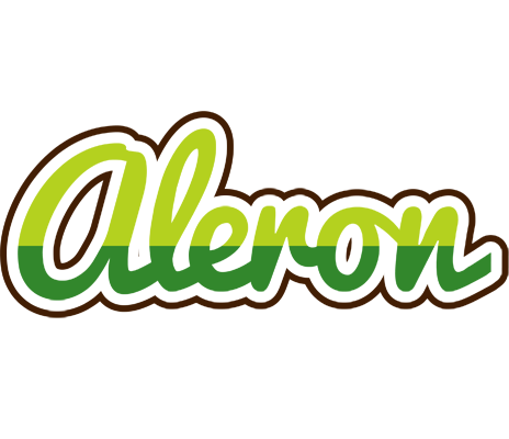 Aleron golfing logo