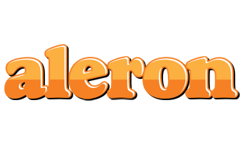 Aleron orange logo