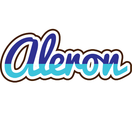 Aleron raining logo