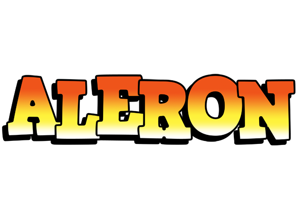 Aleron sunset logo