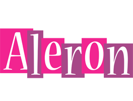 Aleron whine logo