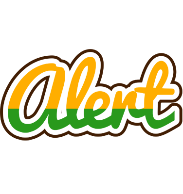 Alert banana logo