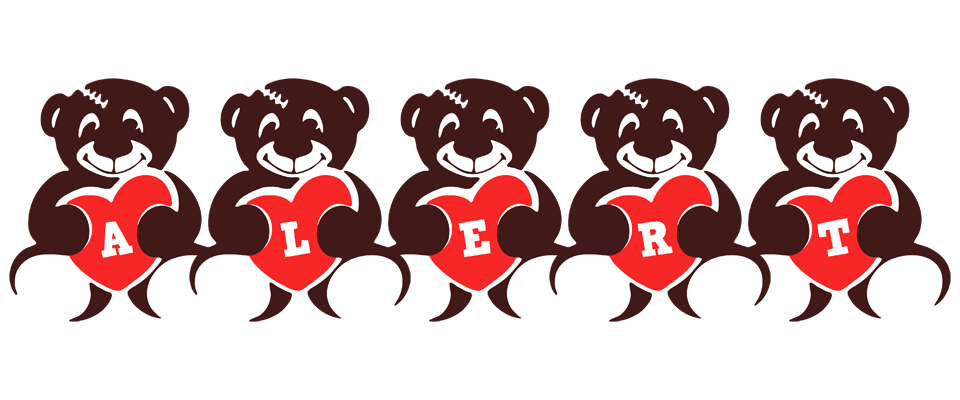 Alert bear logo