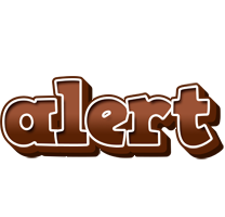 Alert brownie logo