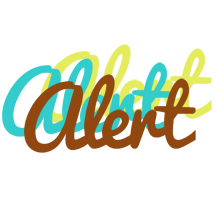 Alert cupcake logo