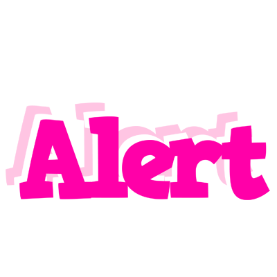 Alert dancing logo