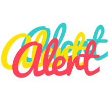 Alert disco logo