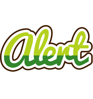 Alert golfing logo