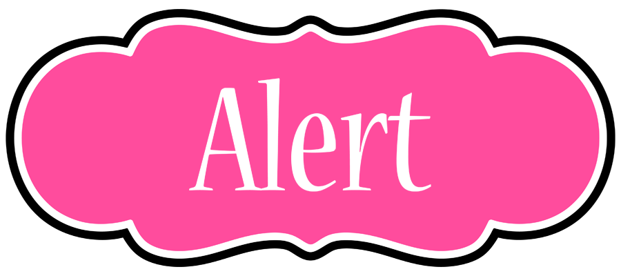 Alert invitation logo