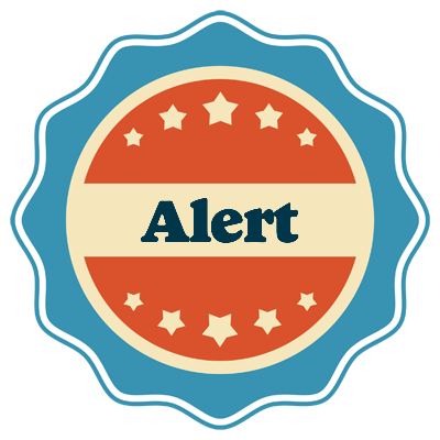 Alert labels logo