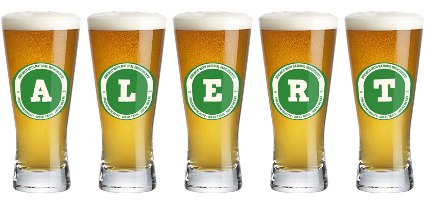 Alert lager logo