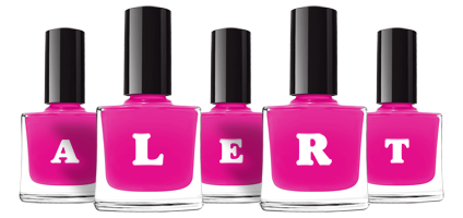 Alert nails logo