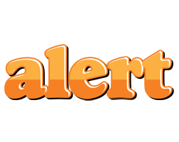 Alert orange logo