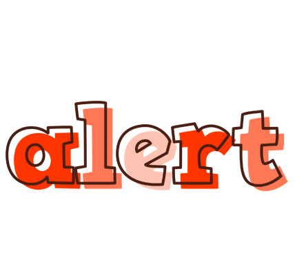 Alert paint logo