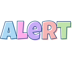 Alert pastel logo