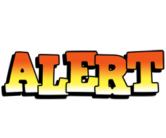 Alert sunset logo