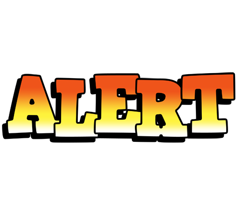 Alert sunset logo