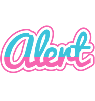 Alert woman logo