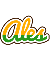 Ales banana logo