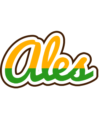 Ales banana logo