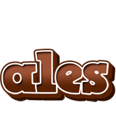 Ales brownie logo