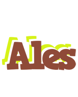 Ales caffeebar logo