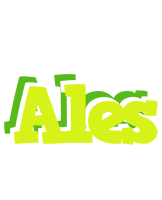 Ales citrus logo