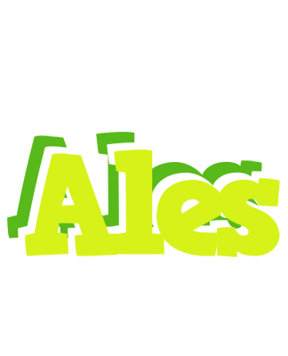 Ales citrus logo