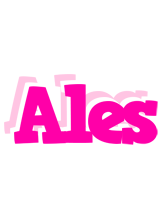 Ales dancing logo