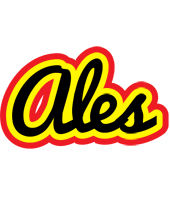 Ales flaming logo