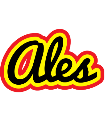 Ales flaming logo