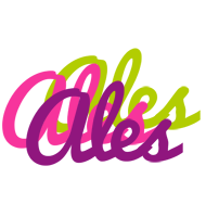 Ales flowers logo