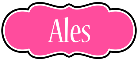 Ales invitation logo