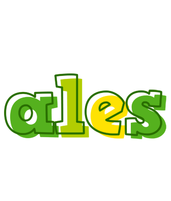 Ales juice logo