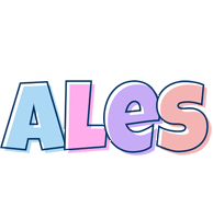 Ales pastel logo