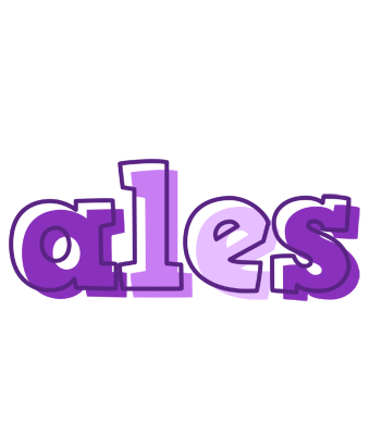Ales sensual logo