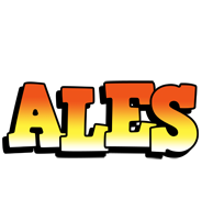 Ales sunset logo