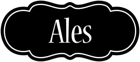 Ales welcome logo