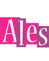 Ales whine logo