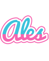 Ales woman logo