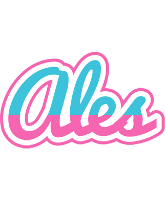 Ales woman logo