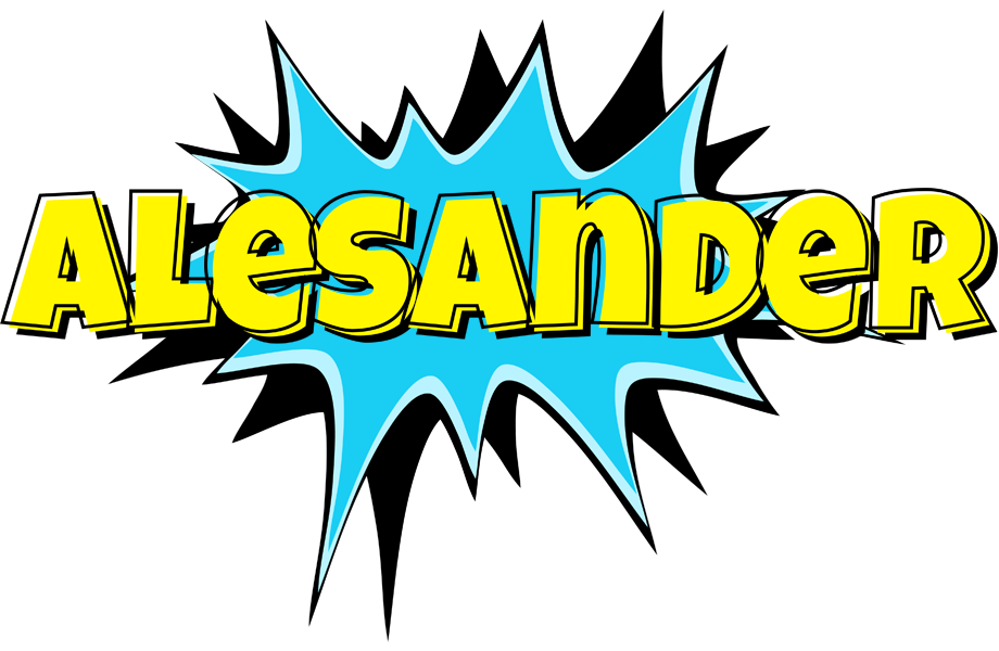 Alesander amazing logo