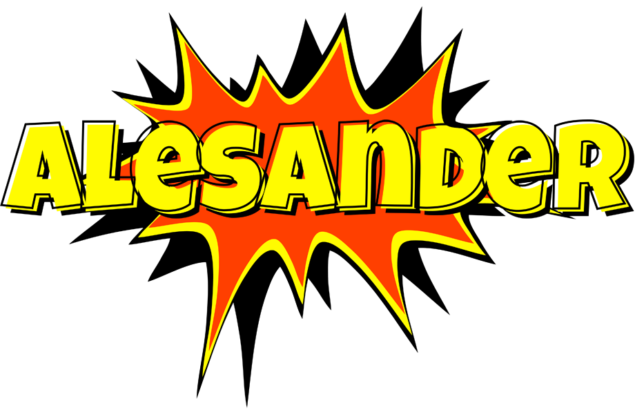 Alesander bazinga logo