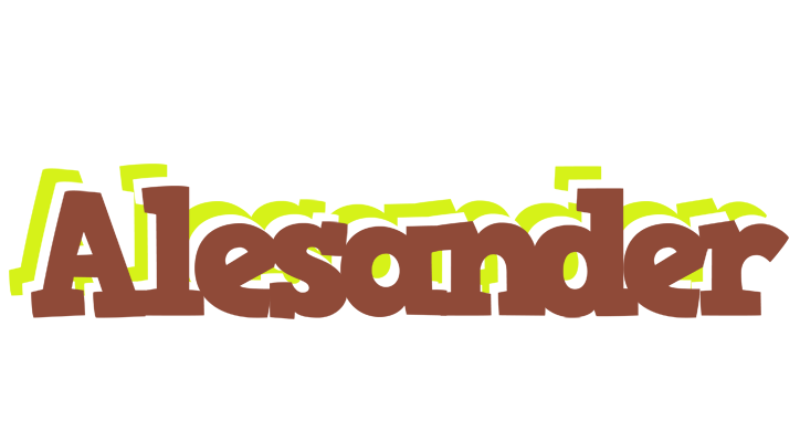 Alesander caffeebar logo