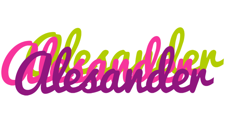 Alesander flowers logo