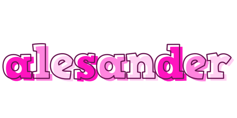 Alesander hello logo