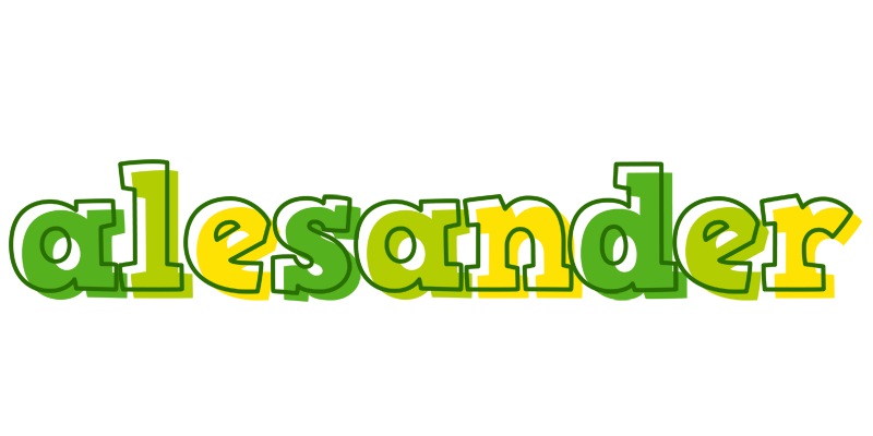 Alesander juice logo